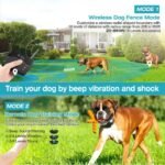 2-in-1 Wireless Dog Fence & Training Collar System – Waterproof Electric Boundary Trainer - Image 5
