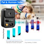 outdoor ultrasonic bark control device for yard