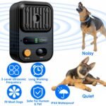 outdoor ultrasonic bark control device for yard