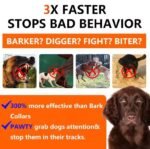 ultrasonic dog bark deterrent device portable dog training tool