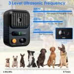 waterproof ultrasonic bark control device for dogs