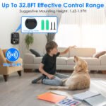 waterproof ultrasonic bark control device for dogs